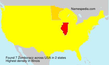 Surname Zomboracz in USA Surname Zomboracz in USA