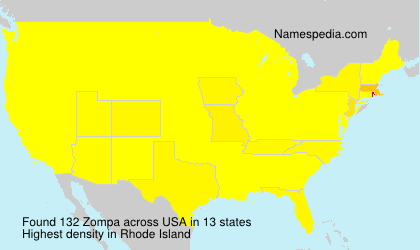 Surname Zompa in USA Surname Zompa in USA
