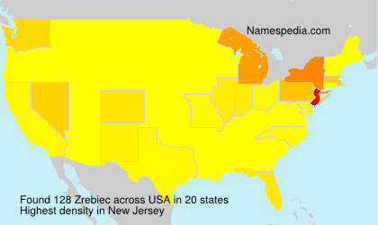 Surname Zrebiec in USA Surname Zrebiec in USA