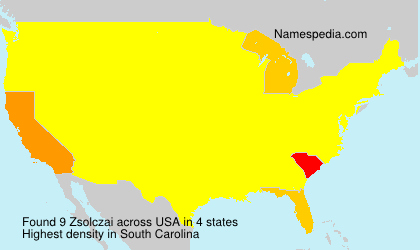 Surname Zsolczai in USA Surname Zsolczai in USA