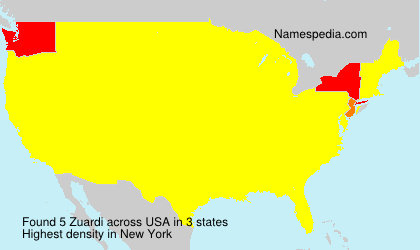 Surname Zuardi in USA