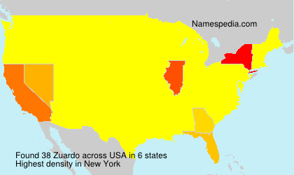 Surname Zuardo in USA Surname Zuardo in USA