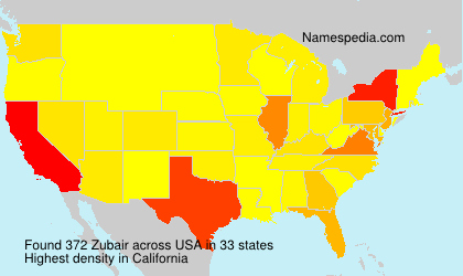 Surname Zubair in USA Surname Zubair in USA