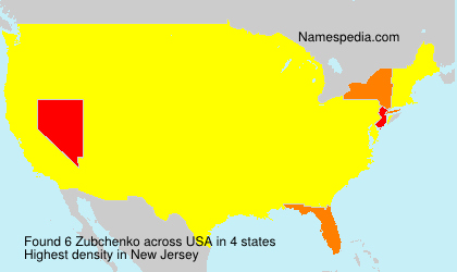 Surname Zubchenko in USA Surname Zubchenko in USA