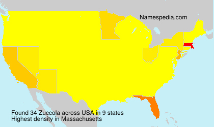 Surname Zuccola in USA Surname Zuccola in USA