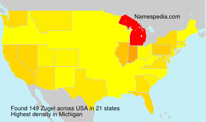 Surname Zugel in USA Surname Zugel in USA
