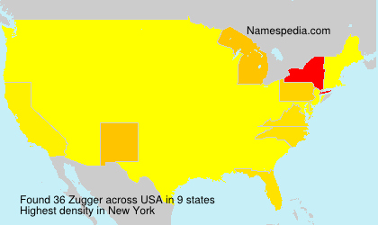 Surname Zugger in USA Surname Zugger in USA