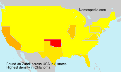 Surname Zuhdi in USA Surname Zuhdi in USA