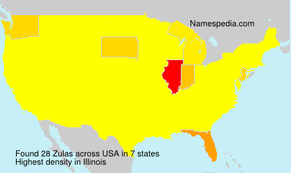 Surname Zulas in USA Surname Zulas in USA