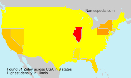Surname Zuley in USA Surname Zuley in USA