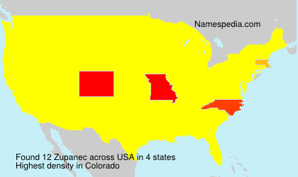 Surname Zupanec in USA Surname Zupanec in USA
