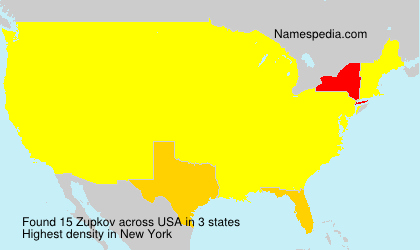 Surname Zupkov in USA Surname Zupkov in USA