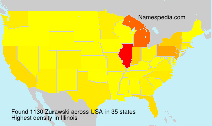 Surname Zurawski in USA Surname Zurawski in USA