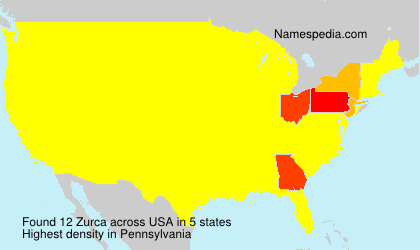 Surname Zurca in USA Surname Zurca in USA