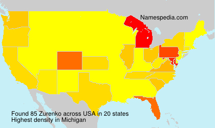 Surname Zurenko in USA Surname Zurenko in USA