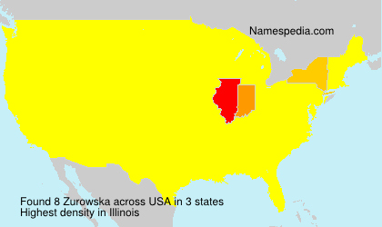 Surname Zurowska in USA Surname Zurowska in USA