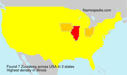 Surname Zuurdeeg in USA Surname Zuurdeeg in USA