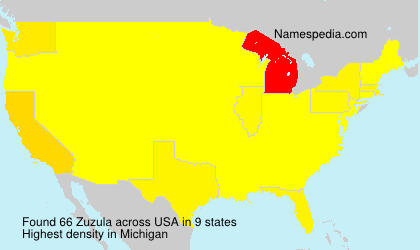 Surname Zuzula in USA Surname Zuzula in USA