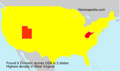 Surname Zvonaric in USA Surname Zvonaric in USA