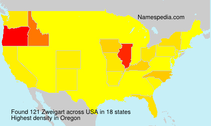 Surname Zweigart in USA Surname Zweigart in USA