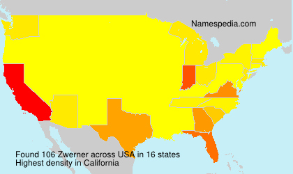 Surname Zwerner in USA Surname Zwerner in USA