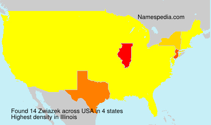 Surname Zwiazek in USA