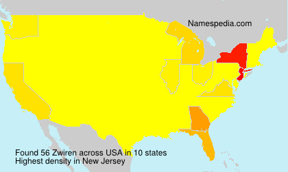 Surname Zwiren in USA Surname Zwiren in USA