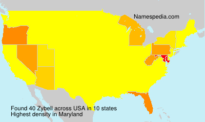 Surname Zybell in USA Surname Zybell in USA