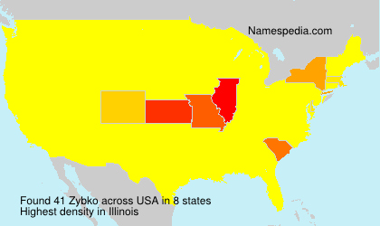 Surname Zybko in USA Surname Zybko in USA