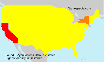 Surname Zybul in USA Surname Zybul in USA