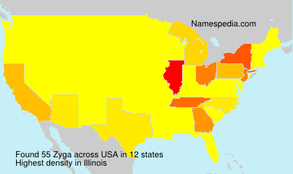 Surname Zyga in USA Surname Zyga in USA