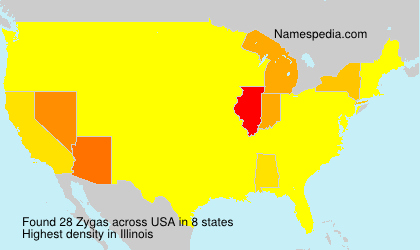Surname Zygas in USA Surname Zygas in USA