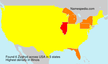 Surname Zygfryd in USA