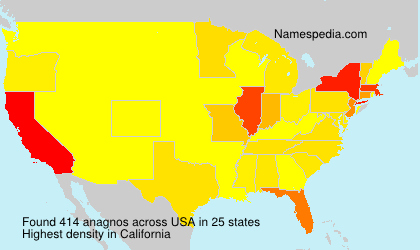Surname anagnos in USA Surname anagnos in USA