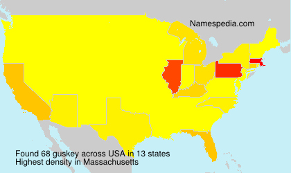 Surname guskey in USA Surname guskey in USA