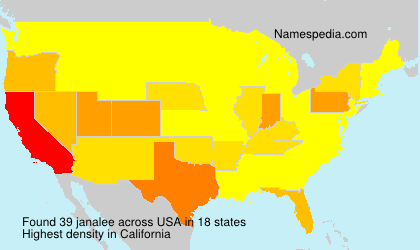 Surname janalee in USA Surname janalee in USA