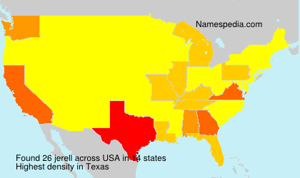 Surname jerell in USA Surname jerell in USA
