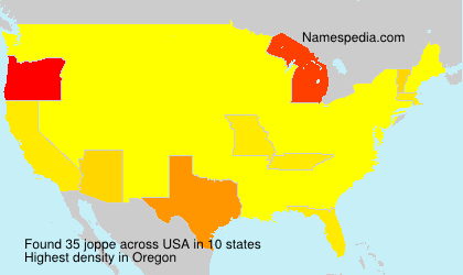 Surname joppe in USA Surname joppe in USA