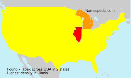 Surname labek in USA Surname labek in USA