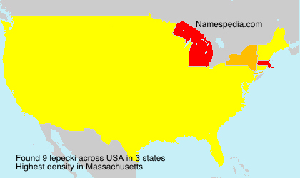 Surname lepecki in USA Surname lepecki in USA