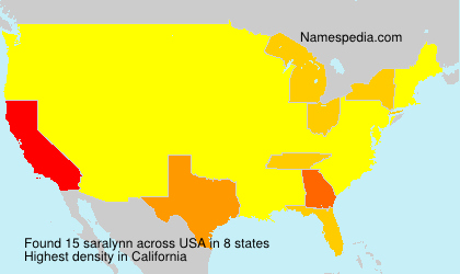 Surname saralynn in USA Surname saralynn in USA