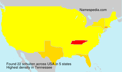 Surname schuiten in USA Surname schuiten in USA