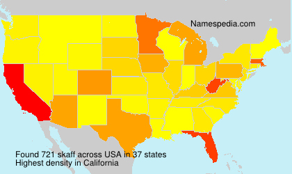 Surname skaff in USA Surname skaff in USA