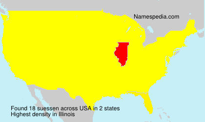 Surname suessen in USA Surname suessen in USA